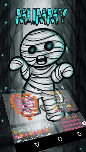 Mummy Wallpaper for Emoji Keyboard स्क्रीनशॉट 6