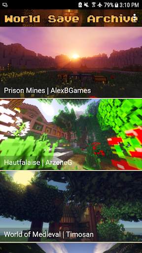 World Saves for Minecraft screenshot 1