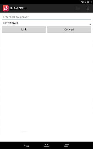 UrlToPDF screenshot 1