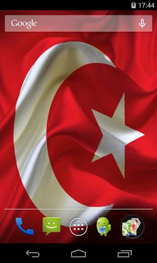 Flag of Turkey Live Wallpaper screenshot 1