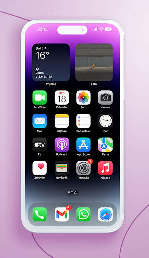 iPhone 15 theme screenshot 1