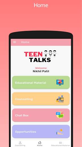Teen Talks screenshot 1