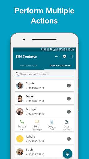 SIM Contacts screenshot 3