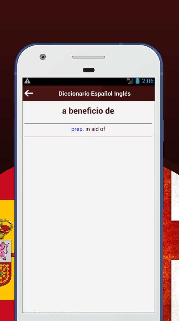 Diccionario Español Inglés screenshot 4
