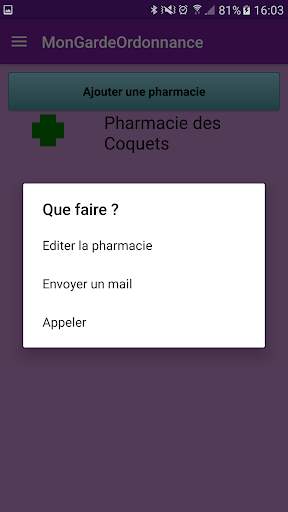 Mon Garde Ordonnance screenshot 4