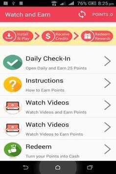 Watch and Earn screenshot 3