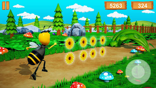 Fun Princess Bee Runner Game screenshot 1