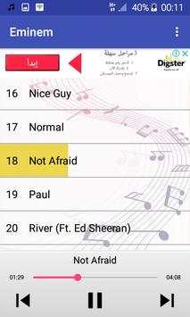 Eminem songs screenshot 2