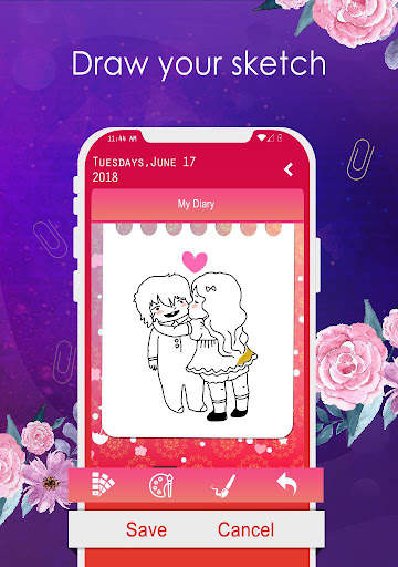 Diary with lock screenshot 5