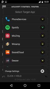 Headset Control Center screenshot 1
