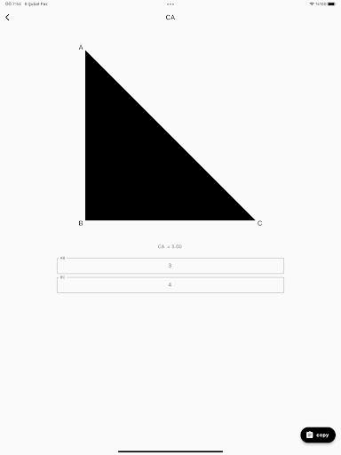 Right Triangle Calculator screenshot 3