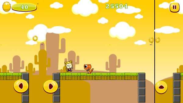 CAT Runner Adventure – Cut and Funny CAT screenshot 2
