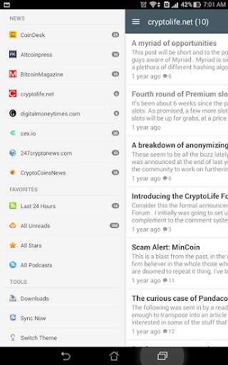 Cryptocurrency & Bitcoin News screenshot 9