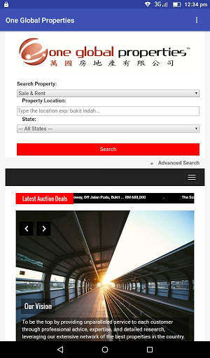One Global Properties screenshot 2