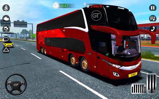 Bus driving: Parking bus 3d screenshot 1