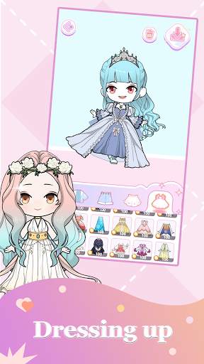 Vlinder Doll 2: dress up games screenshot 2