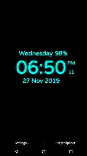 Digital Clock 4 تصوير الشاشة