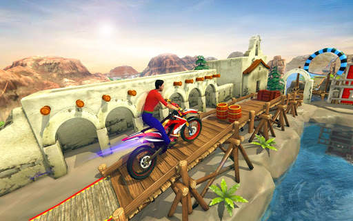 Mega Bike Stunt: Racing Games screenshot 7