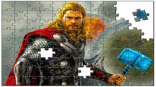 Jigsaw Superheroes Puzzle Game screenshot 2