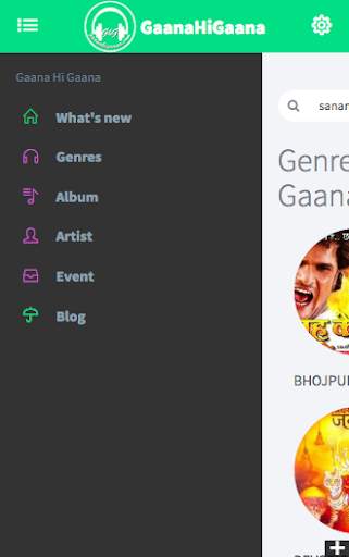 GaanaHiGaana.com - Listen Online Free Music screenshot 5