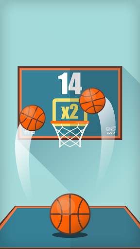 Basketball FRVR - Shoot the Hoop and Slam Dunk! screenshot 1