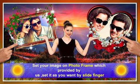Sunset Dual Photo Frames screenshot 2