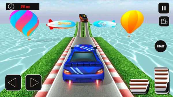 Heroes Car Stunt Racing Games screenshot 1