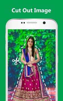 Net Lehenga Choli For Women Photo Montage screenshot 9