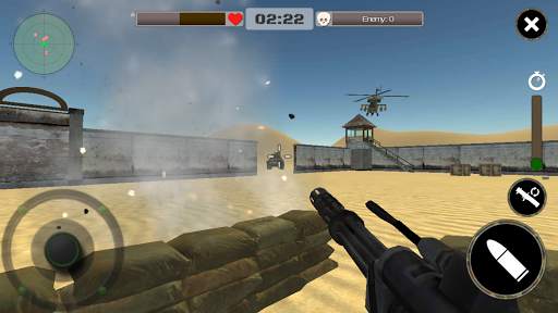 War, artillery and heavy weapon simulator screenshot 2