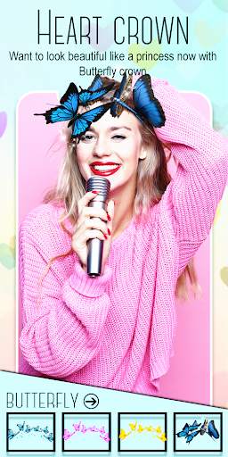 Heart Crown Photo Editor screenshot 2