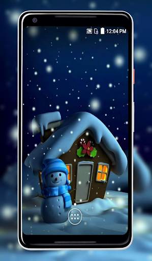 Snowman Wallpaper screenshot 1