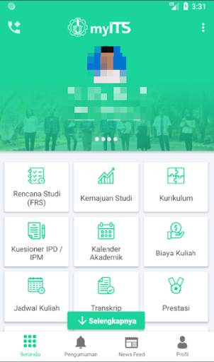myITS Mahasiswa screenshot 1