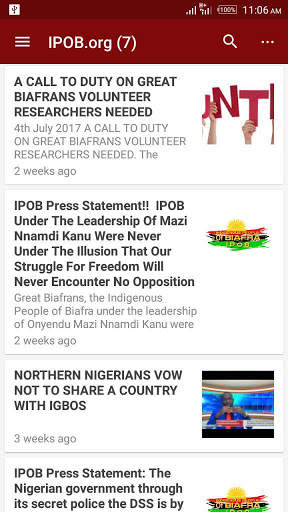Biafra News Radio and TV App screenshot 12