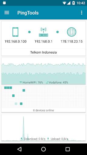 PingTools Network Utilities screenshot 1