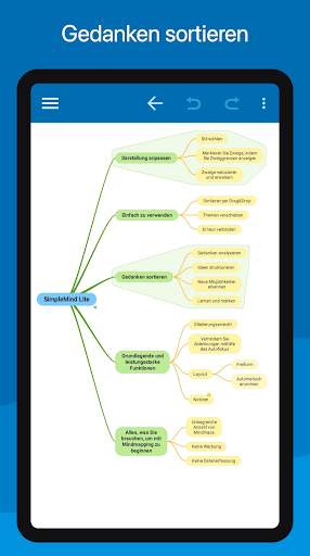 SimpleMind Lite - Mind Mapping screenshot 1