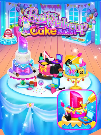 Pretty Makeup Cake Salon - Cooking Dessert Games स्क्रीनशॉट 2