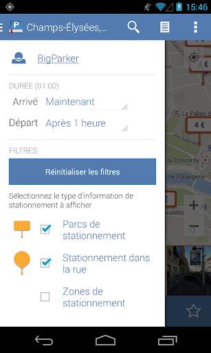 Stationnement Parkopedia screenshot 5