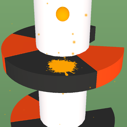 Spiral Stack Jump And Fall Ball icon