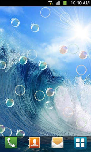Water Bubble live wallpaper screenshot 3