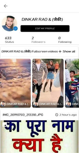 Rada -  Status Videos & Shayari for Whatsapp स्क्रीनशॉट 4