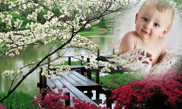 Beautiful Flower Garden Photo Frame Application screenshot 21