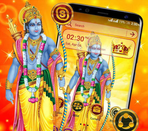 Lord Ram Launcher Theme screenshot 2