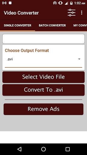 Video Converter For Android screenshot 1