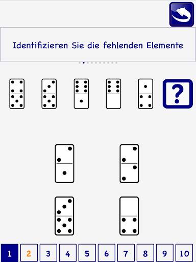 Domino psychotechnischer Test Kostenlos screenshot 7