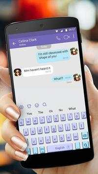 Keyboard Theme for Viber Messenger screenshot 7