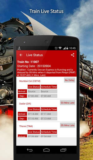 Indian Railway Time Table PRO screenshot 7