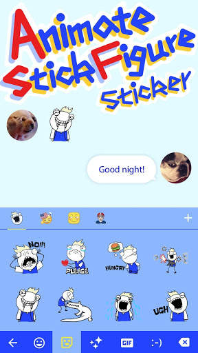 Animate Stick Figure Sticker 3 تصوير الشاشة