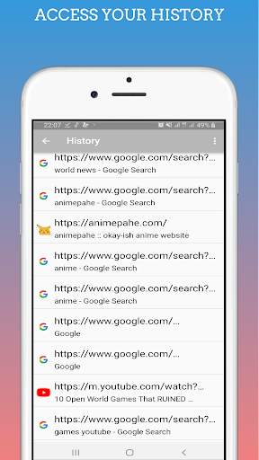 Web Browser Lite screenshot 4