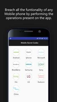 Secret Mobile Codes For Android screenshot 2