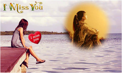 Beautiful Miss You Photo Frames screenshot 6